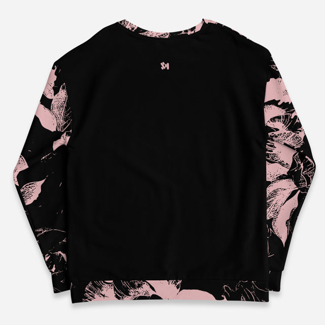 Lost Blossom Fleece Print Sweatshirt
