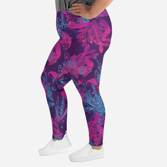 Leggings de talla grande Simple Pleasure