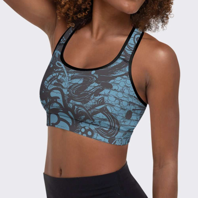 So Sure About You Sports Bra by Sania Marie